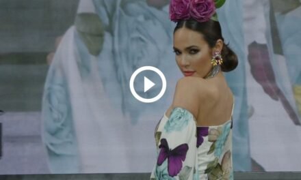 Desfile de la moda flamenca de Pilar Rubio en SIMOF2023
