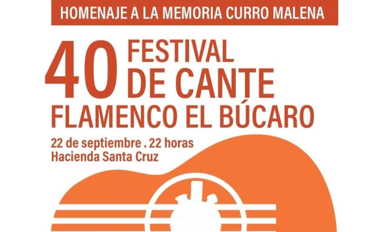 Cartel Festival de Cante Flamenco El Búcaro
