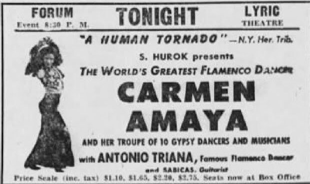 Carmen Amaya is the best dancer