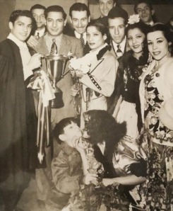 Antonio, Carmen Amaya y Rosario. Buenos Aires. Foto: Danzaarte. 