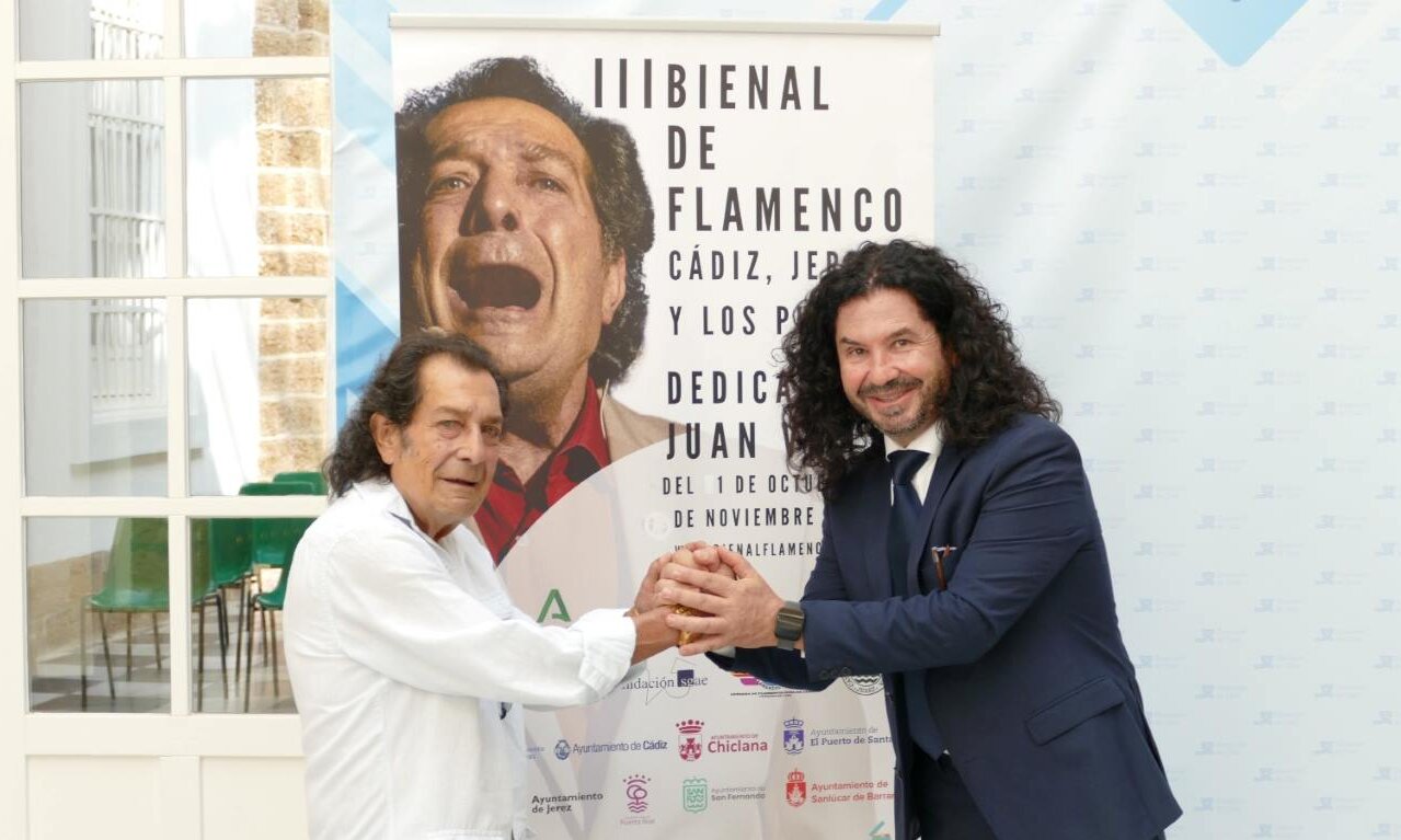 Juanito Villar en la Bienal de Cádiz